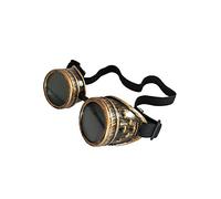 Ulalaza Vintage Steampunk Goggles Glasses Victorian Retro Cyberpunk Gothic Cosplay