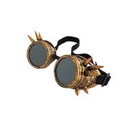 Ulalaza Vintage Steampunk Goggles Glasses Victorian Retro Cyberpunk Gothic Cosplay