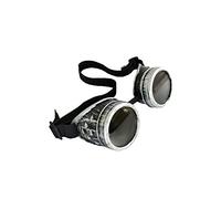 Ulalaza Vintage Steampunk Goggles Glasses Victorian Retro Cyberpunk Gothic Cosplay