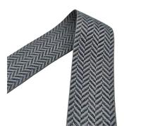 ULANEKWCJ Heatsink Copper Pad Cotton Webbing Strap 1 meter 40mm Width Multicolor(Black Grey)