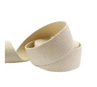 ULANEKWCJ Heatsink Copper Pad Cotton Webbing Strap 5 meters Natural Color 20-50mm For DIY Sewing Craft(38mm)