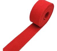 ULANEKWCJ Heatsink Copper Pad Polyester Cotton Webbing Strap 2m 32mm Multicolor(Red)