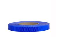 ULANEKWCJ Warning Barrier Tape Acrylic Self-Adhesive Reflective Marking Tape Multicolor 10 M X 2 cm(Blu)