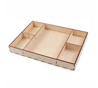 Ulanik Puzzle Sorter Tray, Montessori Toys for 3 Year Olds, Sensory Toddler, Colour Sorting, Counting Toys - 5 Sections (Edition 1) (Edition 2)