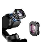 ULANZI 112° 1.5X Wide-Angle Lens Compatible with DJI Osmo Pocket 3, Magnetic Attach/Multi-Coated/Optical Glass