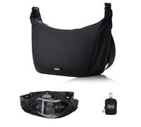 ULANZI Camera Shoulder Bag Camera Bag Sling Bag Stylish with Dividers Lightweight Storage Bag for DSLR Camera Accessories Travel Outdoor Photography Bag, Black, Lightweight and Portable