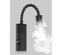 ULANZI FM02 Mini Fog Machine, 3 Mist Modes, Portable Handheld Fog Smoke Machine with Digital Display, Fogger with Battery for Photography, Videography, Outdoor Events, Wedding, Party, Halloween
