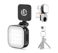 Ulanzi IN07 Mini Magnetic LED Vlogging Light for Insta360 GO Ultra Accessories, 1/4" Thread IPX4 Waterproof 5600K CRI≥95 500mAh Rechargeable Photography LED Fill Light for Selfie Vlog Video Recording