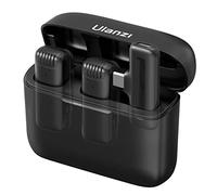 ULANZI J12 Wireless Lavalier Microphone for USB C Phone, 2-in-1 Plug-Play Mic with Charging Case for Phone Video Recording Interview Youtubers Vloggers, 65ft Transmission Range