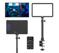 ULANZI K20 Key Light LED Video Light with Remote Control, Professional Studio LED Panel with 600 Lumens and 10W, 11" Video Light Dimmable 2500K-9000K, for YouTube/Live Streaming
