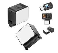 ULANZI LM24 Vlogging Light for DJI Osmo Nano/Osmo Action 6, Waterproof Magnetic Mini LED Action Camera Video Light Accessories, Quick Release Photography LED Fill Light for Vlog Selfie Video Recording