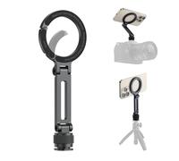 ULANZI MA07 MagLock Mobile Phone Holder for Tripod & Cold Shoe - Magnetic Mag Safe Holder for Camera Accessory Shoe - Metal Smartphone Mount for iPhone as Monitor