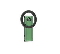 ULANZI MA60 Magnetic Phone Tripod Stand, 3-in-1 Aluminum Mini Tripod, Foldable Cell Phone Stand, Ultra-portable Selfie Stick, 14N Double-Sided Magnet, for iPhone 16 15 14 13 12, Green