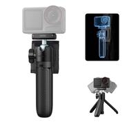 ULANZI MT66 Small Action Camera Tripod for DJI Osmo Action 5 Pro/Action 4/Nano, Magnetic Quick Release Adapter Mount, Multi-Modes Backpack Clip/Selfie Stick/Mini Tripod