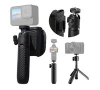 ULANZI MT88 Compact Travel Tripod - Portable Mini Tripod With 1/4 Inch Screw, Vlogging Mount - Compatible With DJI Pocket 3/Pocket 4, Insta 360 X5, DJI Osmo Action 5/4/3, Other Action Cameras