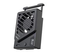 ULANZI New Model Camera Cooling Fan Black, 72mm, Mini Intelligent Cooling Fan, Real-time Monitoring, Type-C Charging, Compatible with Sony Canon FUJIFILM Nikon Cameras