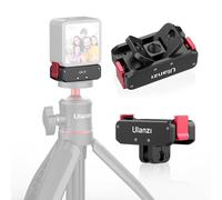 Ulanzi OA-11 Magnetic Dual Interface Mount for DJI Action 3/4/5, 1/4" Screw Thread, Tripod Base, Action Camera Accessory, Shockproof Connector, Aluminum