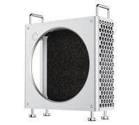 Ulanzi QT01 Aluminum Alloy Case Stand for Mac Mini M4/M4 Pro 2024 - Magnetic Alignment, Maximum Protection, Cooling Instant, Power Button Support, Accessory, Desktop, Mount, Stand for Mac