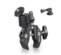 ULANZI R099 Super Clamp Camera Mount with 360° Ballhead for Bike/Bicycle/Motorcycle Handlebar Pole Tripod Tube Crossbar Gimbal Rods Mount for Insta360/GoPro/AKASO/DJI/Phone/DSLR/Light/Monitor