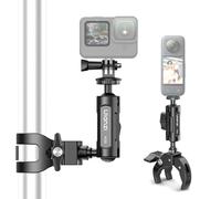 ULANZI R105 Super Clamp Camera Mount with 360° Dual Ball Head Magic Arm, Y-Shaped 3-Jaw Design, 1/4" Thread, Action Cam Mount Adapter, Super Clamp for DSLR Camera, Stabilizer, Video Light