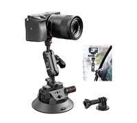 ULANZI SC-02 Suction Mount Magic Arm Bracket for DSLR Cameras for GoPro Action Camera Video Shooting