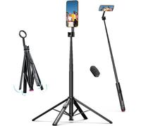 ULANZI SK21 Magnetic Phone Tripod, Auto Open & Close Selfie Stick