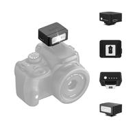 ULANZI SL01 Mini Camera Flash, GN8 6500K Camera Speedlite Flashes, 4 Power Levels (1/8~1/1), Mini Manual Flash, Single Contact Hot Shoe for Nikon, Sony, Fujifilm, Panasonic Cameras