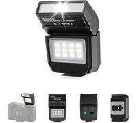 ULANZI SL03 Firefly series flash is black, compact, suitable for individual and compact micro cameras, supports flash level adjustment, GN8, adjustable in four speeds