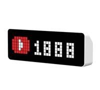 ULANZI TC001 Smart Pixel Clock,Social Media Counter, Digital Alarm Clock with Weathe, Awtrix Simulator, Retro Pixel Art Scoreboard Pomodoro Clock Bedside Gaming Room & Office Decor