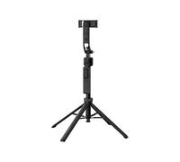Ulanzi TT23 Car Tracking Selfie Stick Tripod with AI Tracking, 163 cm Mobile Phone Tripod with 4 Legs and Bluetooth Remote Control for Smartphone, iPhone, Android