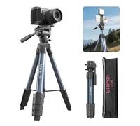 ULANZI TT39 Camera Tripod 61 Inch for Camra and Mobile Phone with Telephone Clips