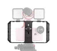 ULANZI U-Rig Pro Smartphone Video Rig - Stabilizer Grip with Tripod Connection for Phone Filmmaker - Universal for iPhone and Samsung, Black