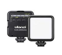 ULANZI VL49 Mini LED Lamp for Smartphone and Camera with Adjustable Brightness 5500K CR95+ and 2000mAh Battery