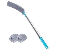 ulapithi Duster for Cleaning Duster Telescopic Microfibre Heads Extendable Dusting Cloths Dust Cleaning Brush Long Dusting Brush Gap Dust Cleaner Removable and Washable Extendable Gap