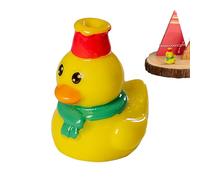 ulapithi Miniature Ducklings - Miniature Ducks in Resin for Parties | Desktop Decoration Ornament for Collection Cake Decoration Landscape Bathroom