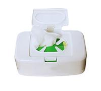 ulapithi Wet Wipes Box Baby Wipes Box Wet Tissue Box Wet Wipes Box Moist Toilet Paper Box Wet Wipes Dispenser Dustproof Tissue Storage Box Case Dispenser Holder, White