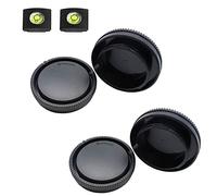 ULBTER 2Pack E-Mount Body Cap & Rear Lens Cover for Sony A7V A6700 A7C ZVE1 | for Sony A6700 A6600 A6500 A6400 A6300 A6100 A6000 A5100 A5000 ZV-E10 II ZVE10 ZVE-1 FX30 FX3 A7V A7IV A7III A7II A7RVI A7RV