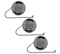 ULBTER 52mm Lens Cap for Sigma E-Mount 30mm F1.4 Contemporary DC DN [3Pack]