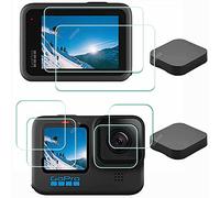 ULBTER Lens Screen Protector for GoPro Hero 12 11 10 9 + Lens cap [6+2Pack]