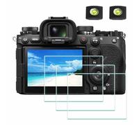 ULBTER Screen Protector for Sony Alpha A1 II/A9 III A1II A9III [3+2Pack] | [Not for A1 A9 A9II] A9M3 A93 Glass Screen Saver & Hot Shoe Cover 0.3mm 9H Hardness Anti-Scrach Anti-Bubble