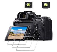ULBTER Screen Protector for Sony Alpha A7R IV / A7R III / A7R II / A7 III / A7 II / A77 II /A7S II / A99 II / A9 & Hot Shoe Cover [3Pack], 0.3mm 9H Hardness Tempered Glass