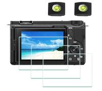ULBTER Screen Protector for Sony Alpha ZV-E10 II ZVE10 II Camera & Hot Shoe Cover 0.3mm 9H Hardness Tempered Glass Cover Anti-Scrach Anti-Bubble [3+2 Pack]