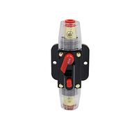 ULBTLUOYV 1pcs 30-150A Circuit Breaker with Automatic Reset DC 12-42V Car Marine Boat Yacht RV Power Insurance Switch Audio Fuse Holder Protect(40a)