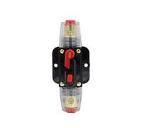 ULBTLUOYV 1pcs 30-150A Circuit Breaker with Automatic Reset DC 12-42V Car Marine Boat Yacht RV Power Insurance Switch Audio Fuse Holder Protect(50a)