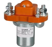 ULBTLUOYV 200A Approved 48v 36v 24v 12v Standard Type Solenoid Coil dc contactor SZJB200A/SZJB200A-D/MZJ-200B(Coil Voltage 24v)