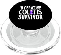 Ulcerative Colitis Survivor PopSockets PopGrip for MagSafe