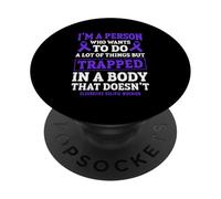 Ulcerative Colitis Warrior PopSockets Adhesive PopGrip