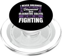Ulcerative Colitis Warrior PopSockets PopGrip for MagSafe