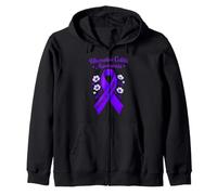 Ulcerative Colitis Warrior Zip Hoodie