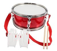 ULDIGI 1 Set Flashing Snare Drum Marching Percussion Instrument with Drumsticks for and Ideal for School Bands and Playtime